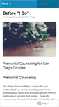 Mobile Screenshot of premaritalcounselingsandiego.com